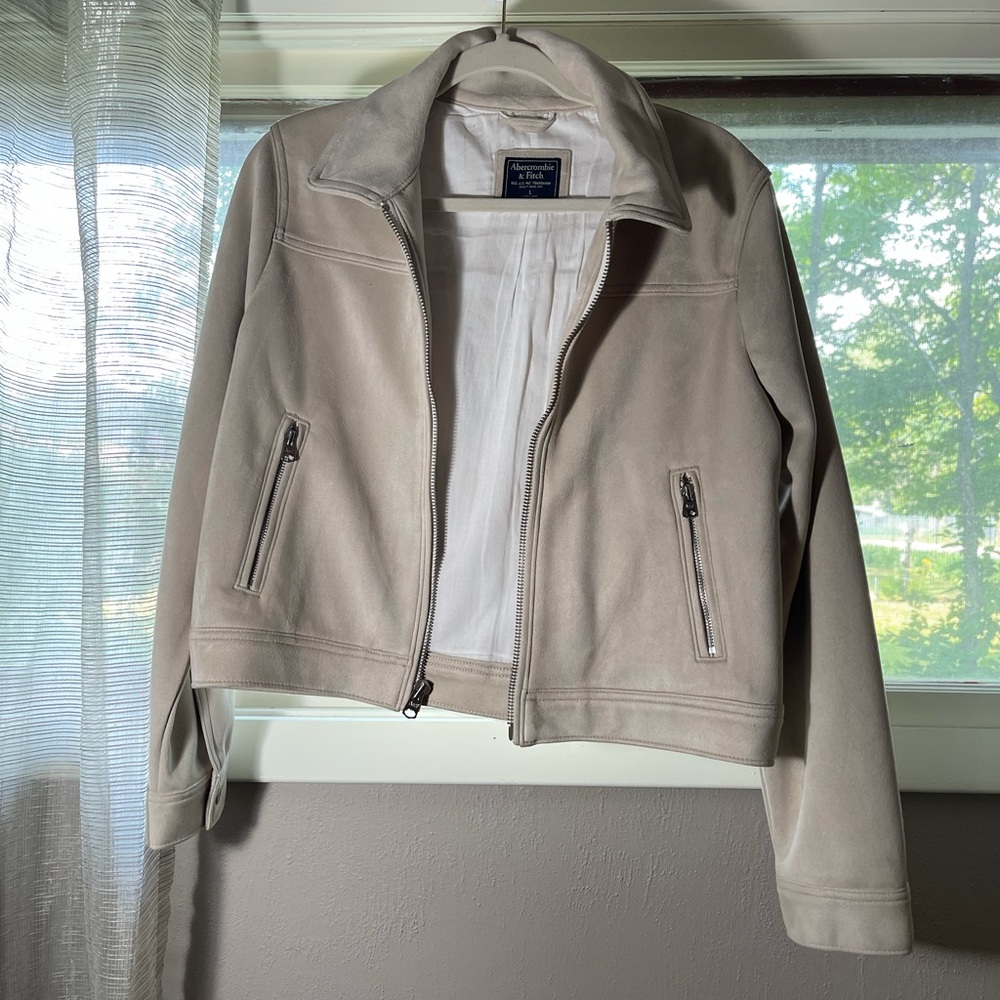 A&F suede jacket